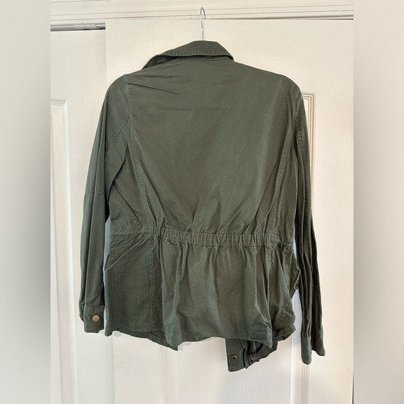 NWOT Olive Utility Light Jacket - Picture 4 of 5